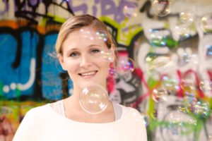 bachelorette party, young woman looking at camera, soap bubbles, portrait bachelorette party, young woman looking at camera, soap bubbles, portrait